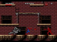 une photo d'Ã©cran de Spider-Man and the X-Men sur Sega Megadrive